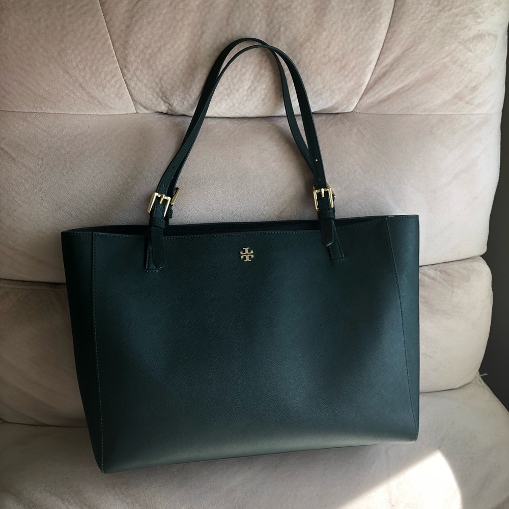 Pine green Tory Burch Tote